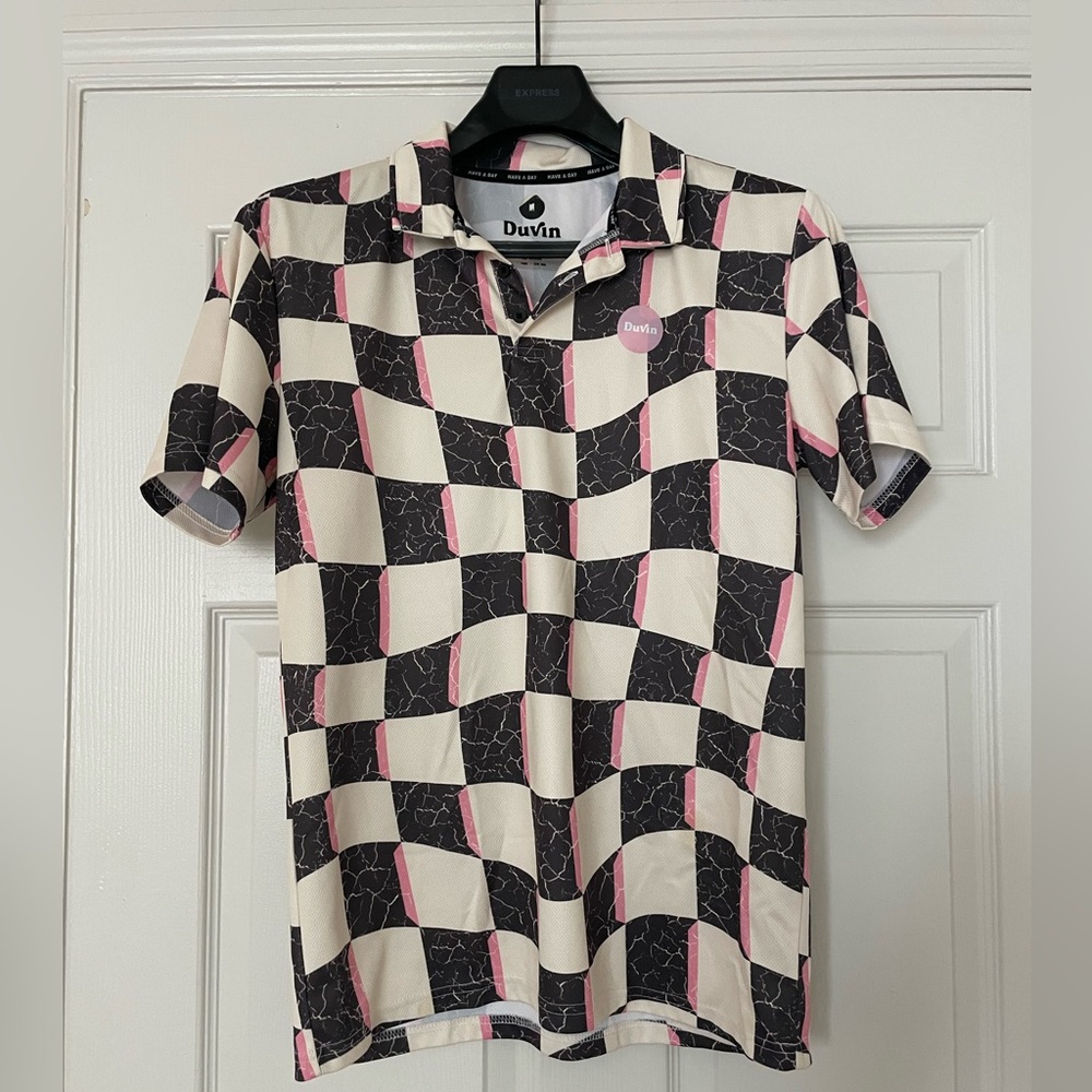 Duvin Checkered Polo